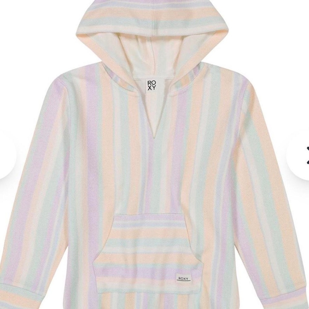 Roxy Kids Hoodie - Pastel Stripes